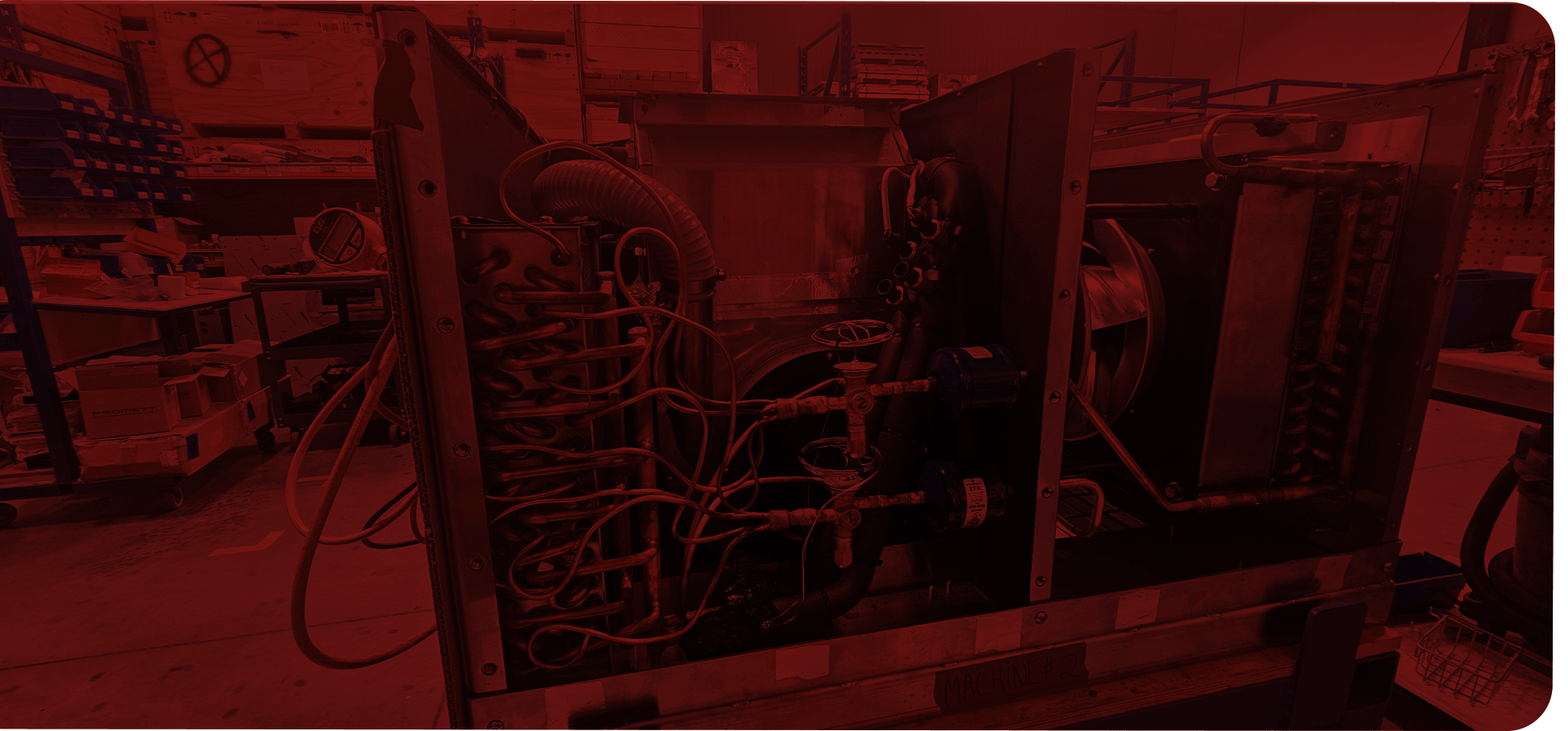 HVAC repair for trains and locomotives